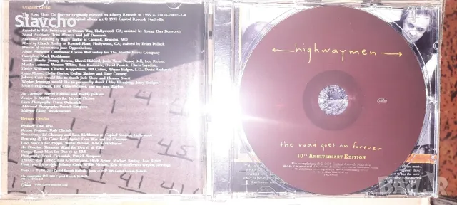Дискове на - Harem Scarem – Live/The Highwaymen - The Road Goes On Forever, снимка 3 - CD дискове - 39943556