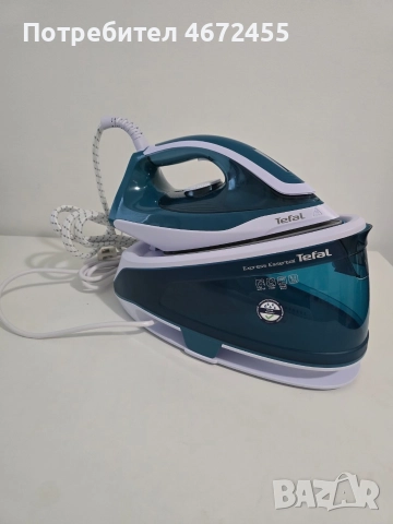 Парна ютия с станция Tefal Express Essential SV6115, снимка 2 - Ютии - 52703696