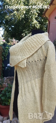ръчно изплетена памучна жилетка , снимка 7 - Жилетки - 51855409