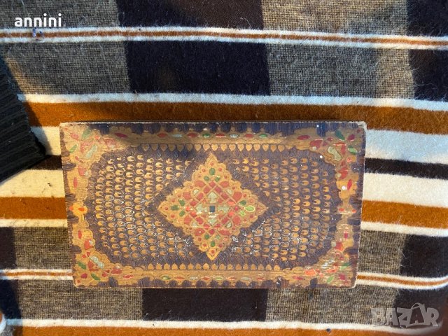  дървена пирографирана кутия 30/20/7  и малка 24/14/7, снимка 3 - Други стоки за дома - 30419026