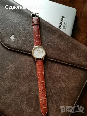 Junghans quartz Ръчен часовник с позлата , снимка 2 - Други - 52311658