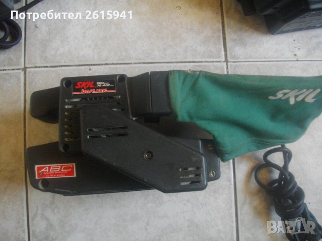 600W-560W-500W-Профи Лентов Шлайф-SKIL/Black Decker/DURO/NAREX-Герм/Хол/Чехия, снимка 11 - Други инструменти - 37366189
