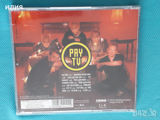 SCYCS – 1999 - Pay TV(Edel Records – edel0044442ERE)(Pop Rock), снимка 8 - CD дискове - 44860324