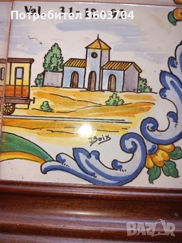 испанска картина, снимка 4 - Антикварни и старинни предмети - 51124665