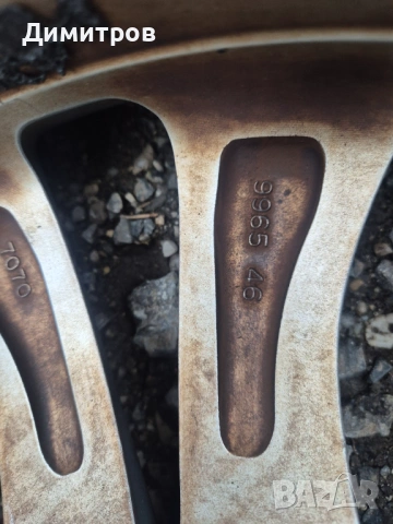 4 алуминиеви джанти 17" за MAZDA , снимка 3 - Гуми и джанти - 53419985