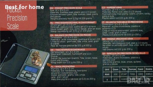 Мини бижутерска везна с висок клас на точност 500г/0,01г, снимка 2 - Други ценни предмети - 33336846