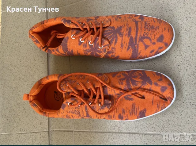 Оранжеви нови маратонки номер 44, снимка 3 - Маратонки - 48921866