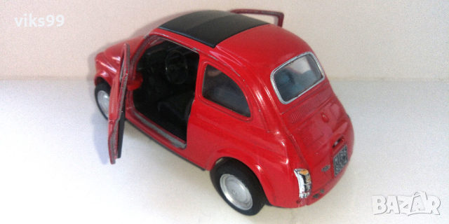 Fiat 500 Nuova 1:(34-39) Welly, снимка 2 - Колекции - 40355668