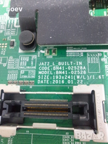 Main Board BN41-02528A BN9411273D от SAMSUNG UE43KU6072U, снимка 4 - Части и Платки - 53155913