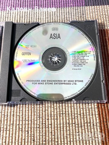 ASIA -cd, снимка 3 - CD дискове - 38491518