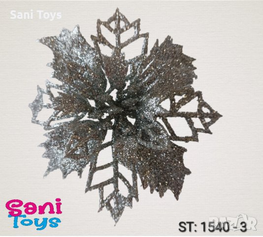 Коледна украса Цветя, снимка 2 - Декорация за дома - 43204000