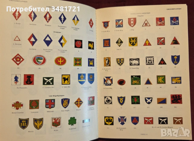 Справочник - армейски отличия и медали / Rang- und Ehrenabzeichen der Armeen seit 1945, снимка 5 - Енциклопедии, справочници - 53251895