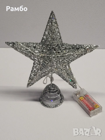 Звезда Светеща Коледен Връх, снимка 2 - Други - 52394210