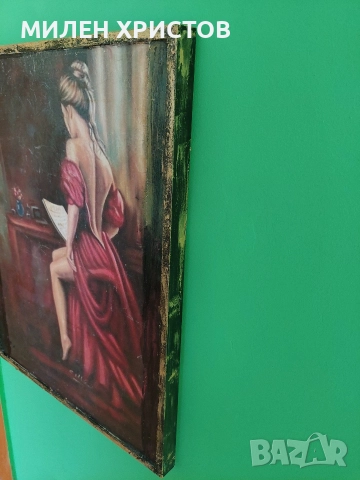 Маслена картина-41см/31см, снимка 3 - Картини - 52774520