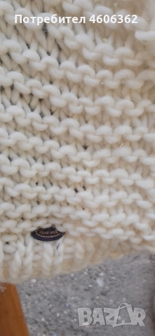 ръчно изплетен пуловер , снимка 5 - Жилетки - 51855446