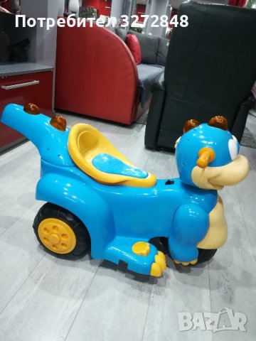 Детска акомулаторна кола Динозавърче - CHIPOLINO , снимка 1 - Детски велосипеди, триколки и коли - 43867548