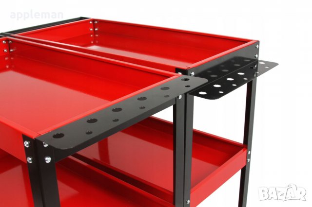 Количка за инструменти MARPOL с 3 рафта и поставка за отвертки, снимка 6 - Отвертки - 40002637