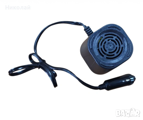 Автомобилен инвертор 12V/24V → 220V | 200W | USB 3.0 + Type-C, снимка 4 - Аксесоари и консумативи - 53243752