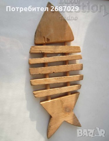 Риба фигура, фигури и  дървена риба подложка, снимка 14 - Други стоки за дома - 28933988