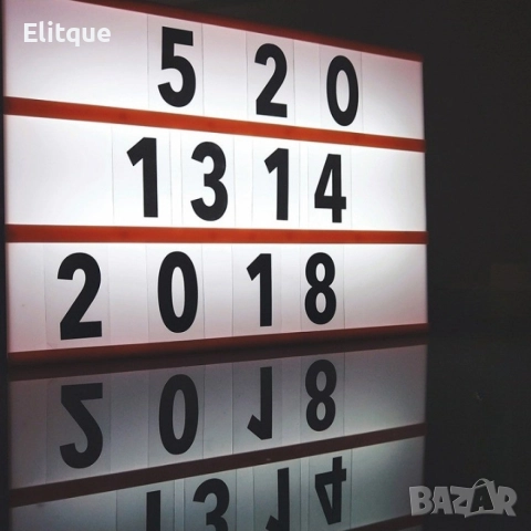 LED картина с надписи, подходяща декорация за дома, снимка 2 - Декорация за дома - 52862605