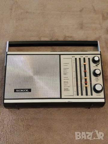 Стар транзистор Сокол, СССР. , снимка 12 - Радиокасетофони, транзистори - 50535032