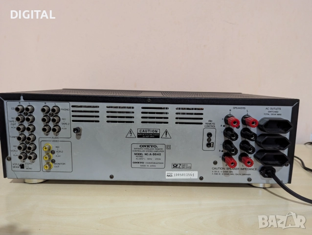 Усилвател  ONKYO A- 8640, снимка 3 - Ресийвъри, усилватели, смесителни пултове - 52713169