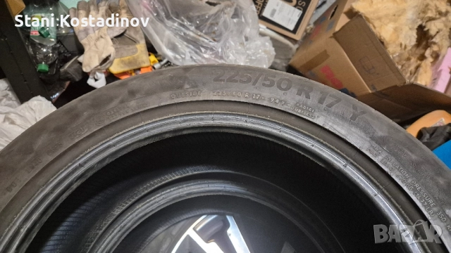 летни гуми Continental 17 цола, снимка 5 - Гуми и джанти - 52080008