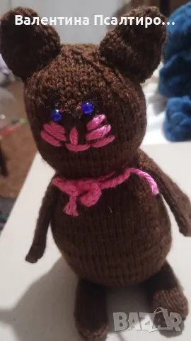 Коте амигуруми с чорапски игли 