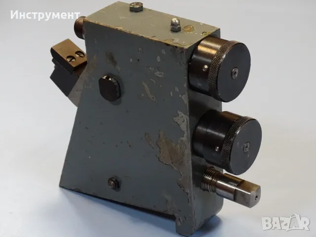 Две-точков люнет за кръгъл шлайф USSR, снимка 3 - Резервни части за машини - 49138073