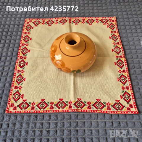 Ръчно изработен карета и тишлайфери плетени на една. Подходящи за декорация на домашния интериор , снимка 15 - Декорация за дома - 52677751