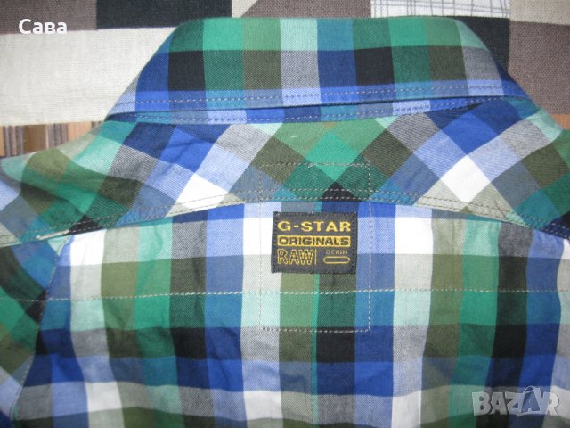 Риза G-STAR  мъжка,М-Л, снимка 3 - Ризи - 39976844