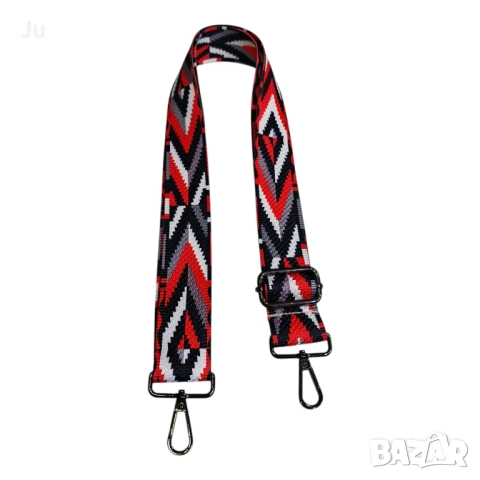 Дръжка за чанта, текстилни дръжки за чанти, Шарени дръжки за чанти, Дълги дръжки за чанти , снимка 7 - Чанти - 33412069