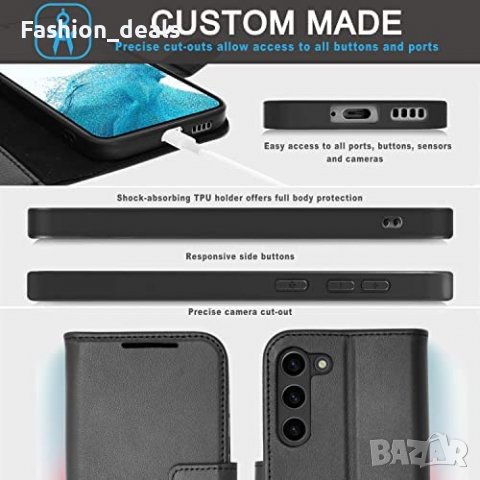 Нов флип кожен калъф кейс за телефон Samsung S23 Plus Защита Самсунг, снимка 6 - Калъфи, кейсове - 40167366