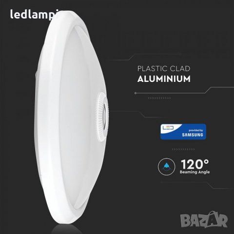 LED Плафониера със Сензор 12W SAMSUNG Чип, снимка 4 - Лед осветление - 13200061