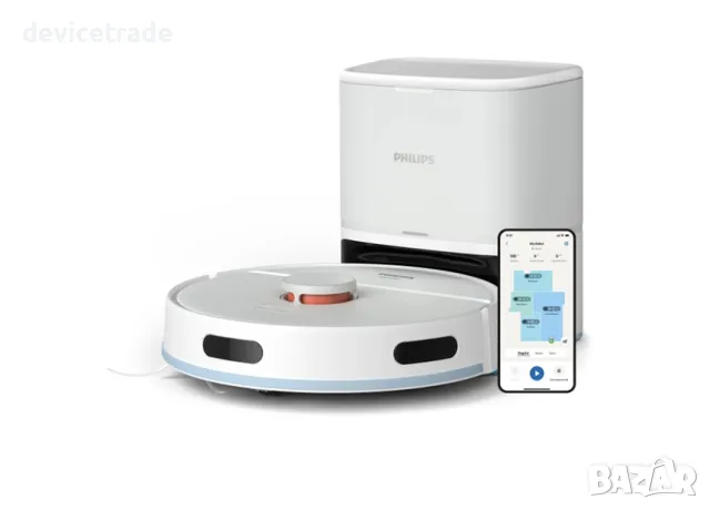 Робот прахосмукачка Philips Series 2000 XU2100/10, 2700 Pa