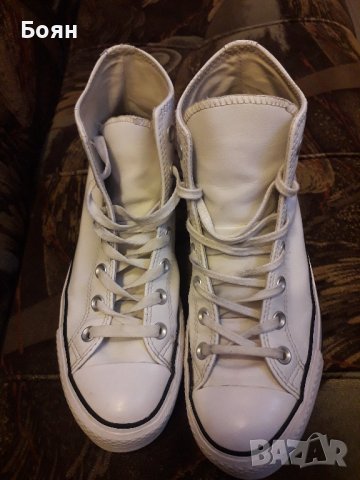 Кожени кецове converse 