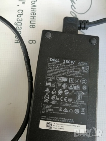 Оригинално зарядно за лаптоп DELL 180W, снимка 3 - Части за лаптопи - 52411300