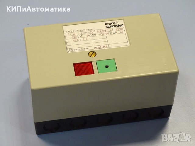 Контролер Kromschroder IFS 110M-5 automatic burner controls 220V , снимка 3 - Резервни части за машини - 38989934