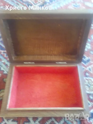 Кутия за бижута от дърво, снимка 2 - Други - 48699186