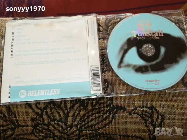 KT TUNSTALL-CD 2502251626, снимка 4 - CD дискове - 49272762