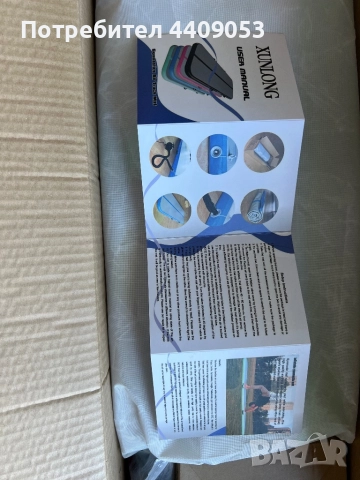 Надуваема постелка за гимнастика, снимка 4 - Спортна екипировка - 51812723