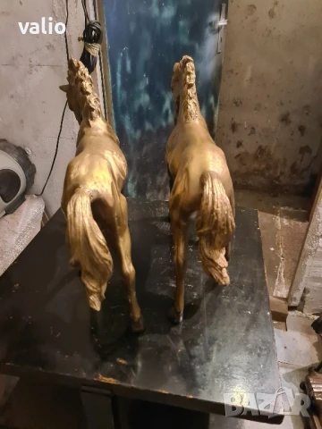 Статуетки на големи бронзови коне Авторски , снимка 5 - Антикварни и старинни предмети - 50556237