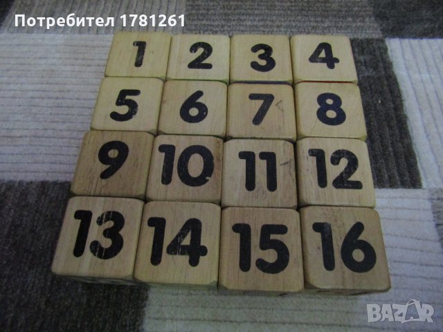 Дървени кубчета- картинки, букви, цифри, снимка 2 - Образователни игри - 32414621