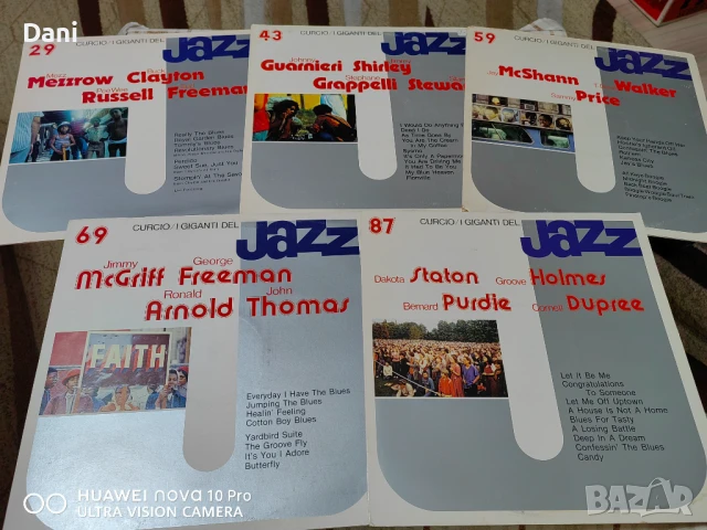 LP - ДЖАЗ на Curcio ‎– GJ-Italy, 10 броя за 150лв, снимка 2 - Грамофонни плочи - 50657606