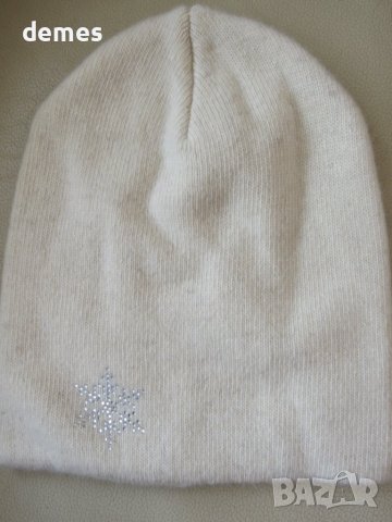 Прекрасна шапка с брокат, 100% органична вълна, Монголия, снимка 3 - Шапки - 43052106