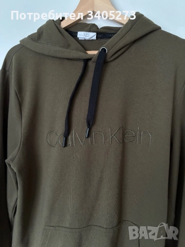 Суичър блуза анорак Calvin Klein, снимка 2 - Суичъри - 51849826