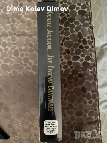 Michael Jackson VHS Видео Касета Оригинал, снимка 2 - Други музикални жанрове - 47323195