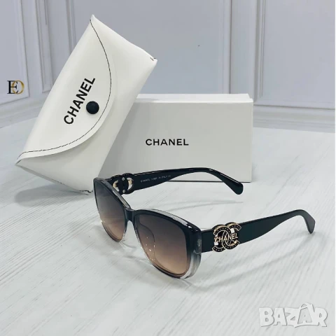 очила с калъф, кутия и ув защита chanel fendi louis vuitton , снимка 16 - Слънчеви и диоптрични очила - 51035993