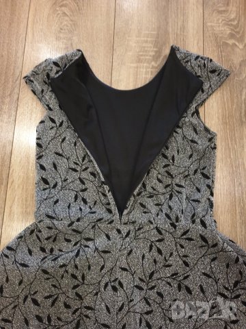 Официална рокля в сребристо и черно, снимка 9 - Детски рокли и поли - 43435114