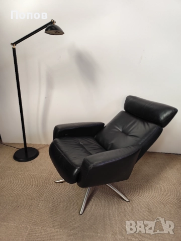 Дизайнерски кожен релакс стол IMG, снимка 10 - Дивани и мека мебел - 52434729